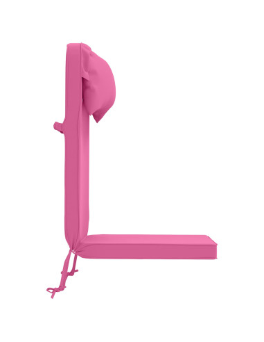 Cuscino per Lounger Sole 100% Poliestere Rosa 55 x 124 x 5 cm