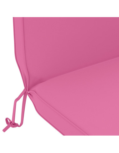 Cuscino per Lounger Sole 100% Poliestere Rosa 55 x 124 x 5 cm