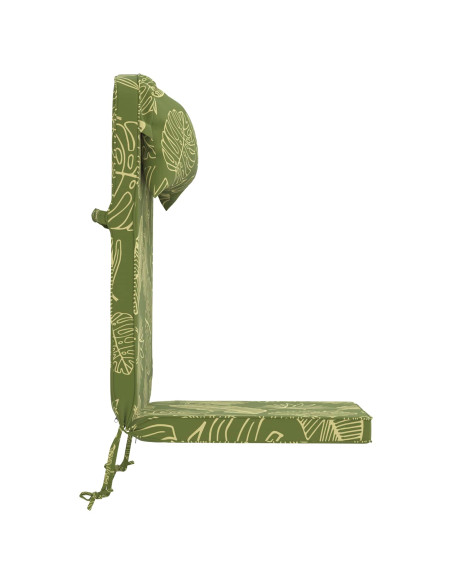 Cuscino per Lounger Sole 100% Poliestere Design a foglia
