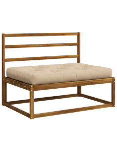 Cuscino per Pallet VIANEN 100% Poliestere Crema 2