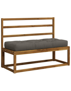 Cuscino per Pallet VIANEN 100% Poliestere Grigio 2