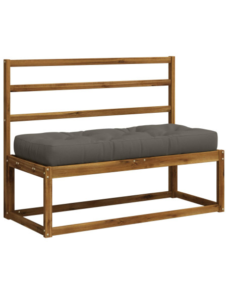 Cuscino per Pallet VIANEN 100% Poliestere Grigio