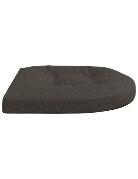 Cuscini per Sedia in 4 Pezzi 4 pz 100% Poliestere Antracite