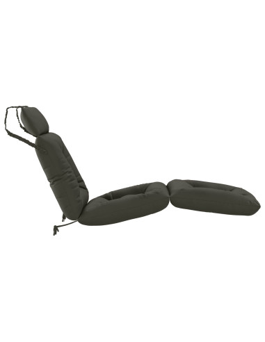 Cuscino per Lettino VIANEN 100% Poliestere Antracite