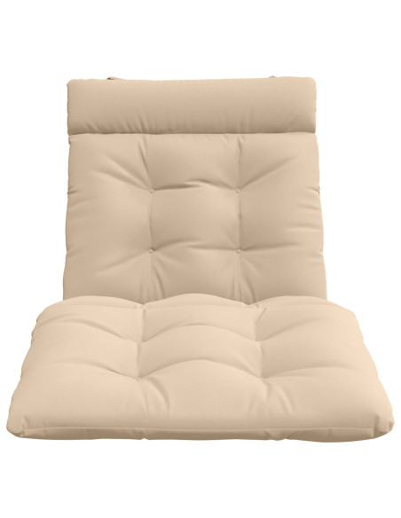 Cuscino per Lettino VIANEN 100% Poliestere Crema