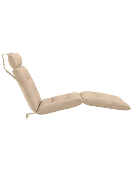 Cuscino per Lettino VIANEN 100% Poliestere Crema