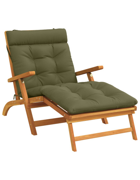 Cuscino per Lettino VIANEN 100% Poliestere Verde Oliva