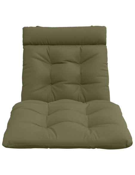 Cuscino per Lettino VIANEN 100% Poliestere Verde Oliva