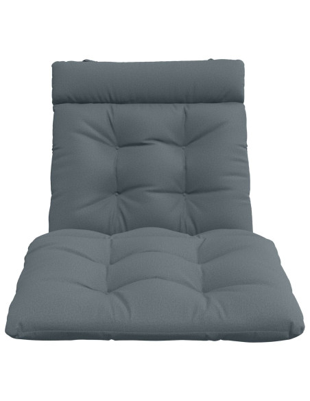 Cuscino per Lettino VIANEN 100% Poliestere Blu 200 x 70 x 8 cm