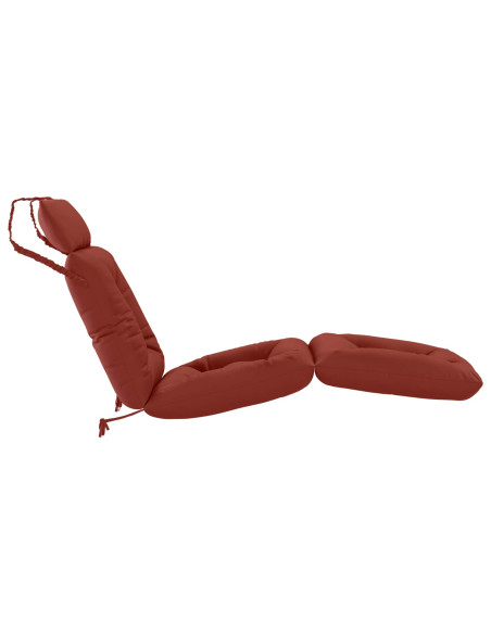 Cuscino per Lettino VIANEN 100% Poliestere Rosso