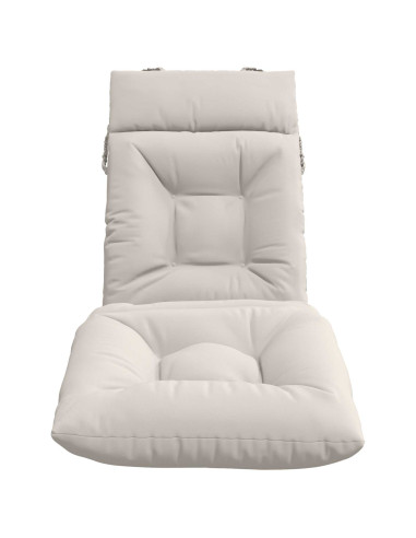 Cuscino per Lettino VIANEN 100% Poliestere Bianco