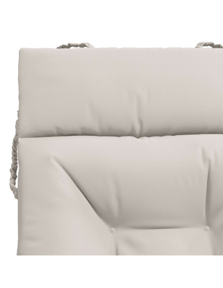 Cuscino per Lettino VIANEN 100% Poliestere Bianco
