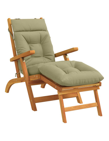 Cuscino per Lettino VIANEN 100% Poliestere Verde chiaro