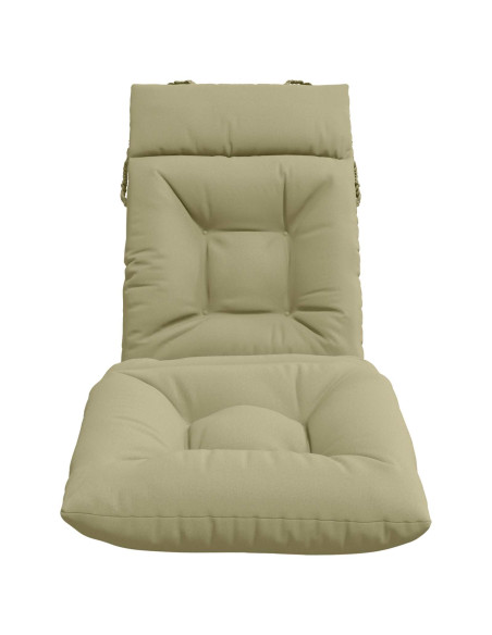 Cuscino per Lettino VIANEN 100% Poliestere Verde chiaro