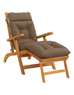 Cuscino per Lettino VIANEN 100% Poliestere Tortora 2