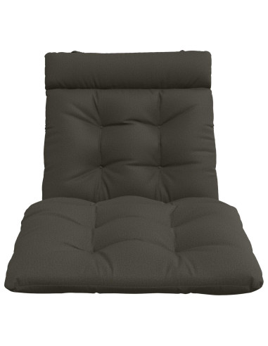 Cuscino per Lettino VIANEN 100% Poliestere Antracite
