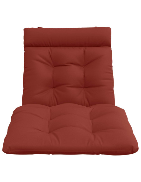 Cuscino per Lettino VIANEN 100% Poliestere Rosso
