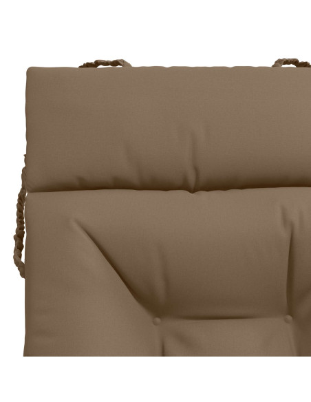 Cuscino per Lettino VIANEN 100% Poliestere Tortora