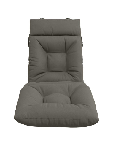 Cuscino per Lettino VIANEN 100% Poliestere Grigio