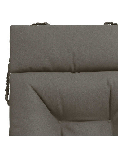 Cuscino per Lettino VIANEN 100% Poliestere Grigio
