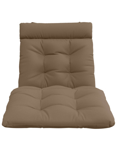 Cuscino per Lettino VIANEN 100% Poliestere Tortora