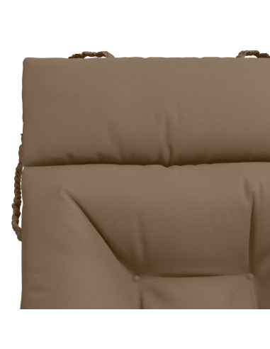 Cuscino per Lettino VIANEN 100% Poliestere Tortora