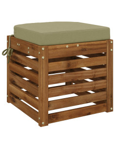 Cuscino per sedile a 1 pezzo SOEST 100% Poliestere Verde chiaro 2