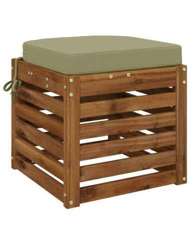 Cuscino per sedile a 1 pezzo SOEST 100% Poliestere Verde chiaro