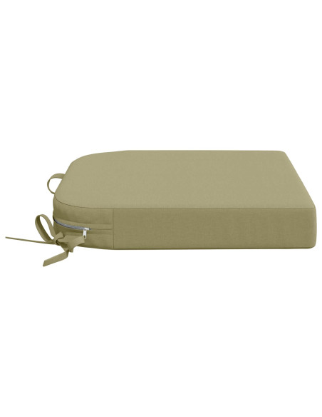 Cuscino per sedile a 1 pezzo SOEST 100% Poliestere Verde chiaro