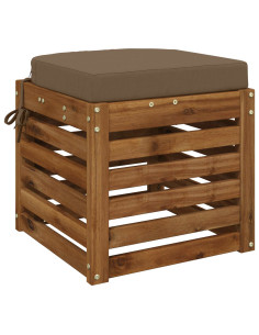 Cuscino per sedile a 1 pezzo SOEST 100% Poliestere Tortora 2