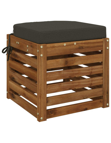 Cuscino per sedile a 1 pezzo SOEST 100% Poliestere Antracite