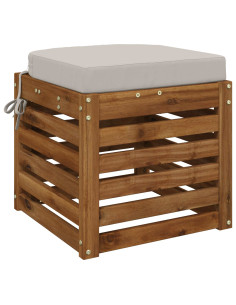 Cuscino per sedile a 1 pezzo SOEST 100% Poliestere Bianco 2
