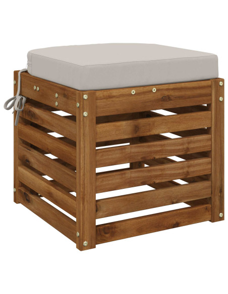 Cuscino per sedile a 1 pezzo SOEST 100% Poliestere Bianco