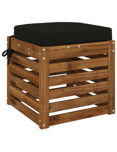 Cuscino per sedile a 1 pezzo SOEST 100% Poliestere Nero 2