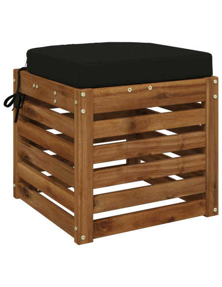 Cuscino per sedile a 1 pezzo SOEST 100% Poliestere Nero