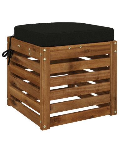 Cuscino per sedile a 1 pezzo SOEST 100% Poliestere Nero