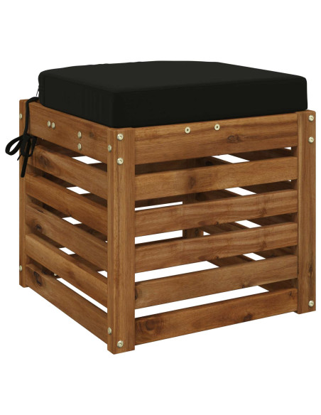 Cuscino per sedile a 1 pezzo SOEST 100% Poliestere Nero