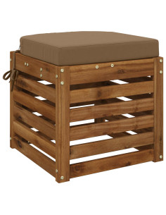 Cuscino per sedile a 1 pezzo SOEST 100% Poliestere Tortora 2