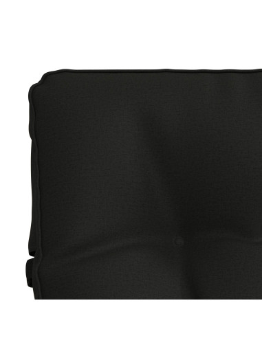 Cuscino per Lettino VIANEN 100% Poliestere Nero 200 x 55 x 8 cm