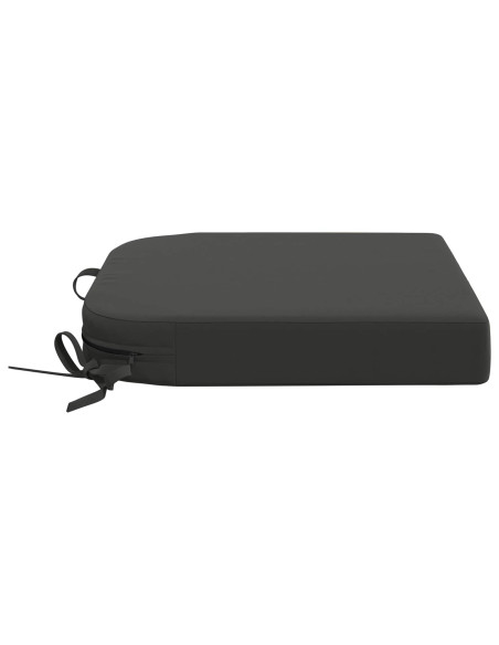 Cuscino per sedile a 1 pezzo SOEST 100% Poliestere Antracite