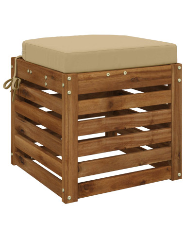 Cuscino per sedile a 1 pezzo SOEST 100% Poliestere Beige