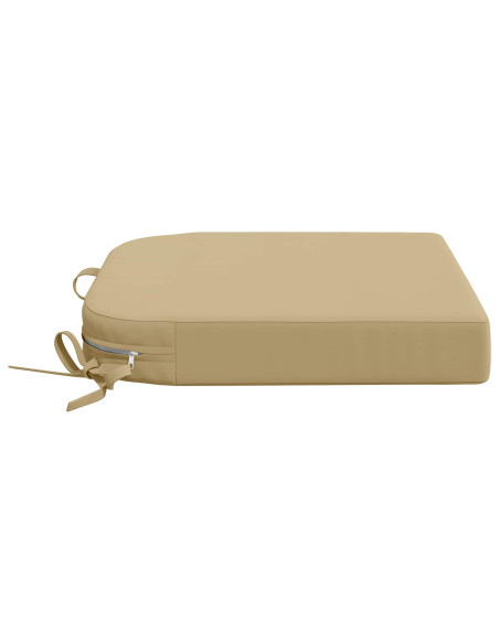 Cuscino per sedile a 1 pezzo SOEST 100% Poliestere Beige