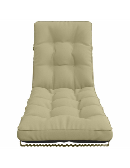 Cuscino per Lettino VIANEN 100% Poliestere Verde chiaro