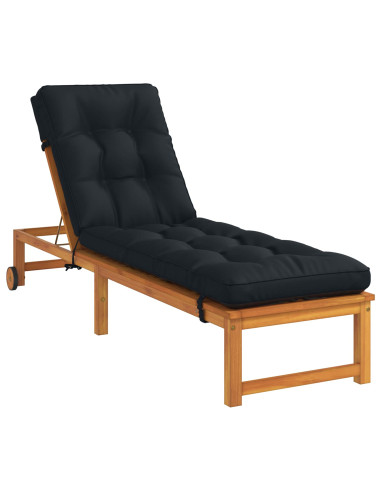 Cuscino per Lettino VIANEN 100% Poliestere Blu Scuro