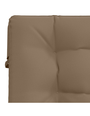 Cuscino per Lettino VIANEN 100% Poliestere Tortora