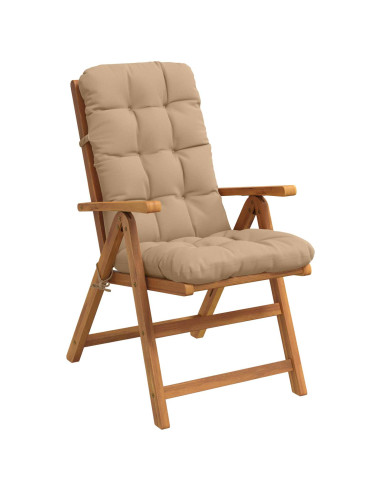 Cuscini per Sedia Alta in 2 Pezzi VIANEN 2 pcs 100% Poliestere