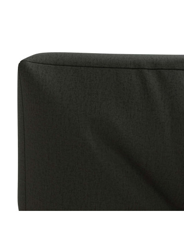 Cuscino per schienale di pallet VIANEN 100% Poliestere Nero