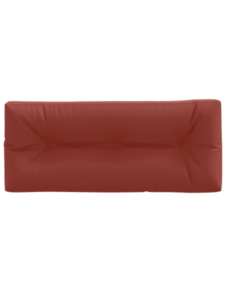 Cuscino per schienale di pallet VIANEN 100% Poliestere Rosso