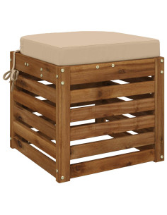 Cuscino per sedile a 1 pezzo SOEST 100% Poliestere Crema 2