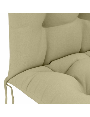 Cuscino per Lounger Sole PUTTEN 100% Poliestere Verde chiaro